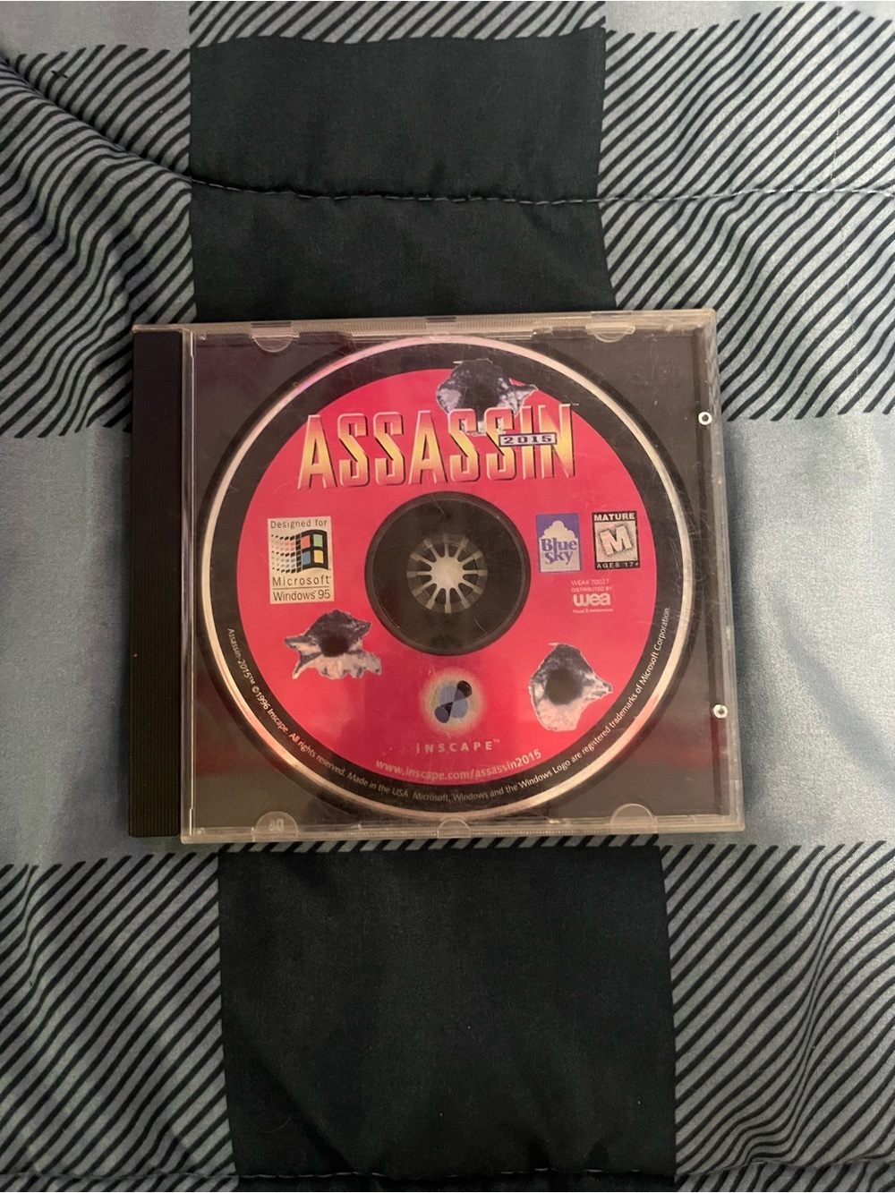Assassin 2015-PC Video Game-Windows 95-CD-ROM -Blue Sky/Inscape
